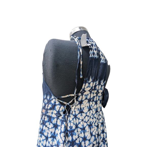 Anthropologie ASTR The Label Blue/ White Midi Dress Size Medium NWT - Picture 6 of 12